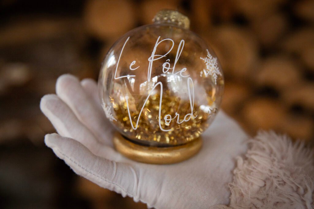 Boule de noël personnalisée