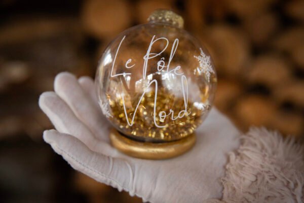 Boule de noël personnalisée